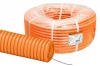 ТДМ Труба гофр. ПНД д.25мм с зондом (75м) легкая оранжевая