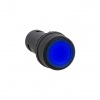 ЭКФ Кнопка SW2C-10D с подсветкой синяя NO