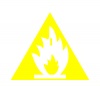 ТДМ Знак "Пожароопасно" 150*150мм